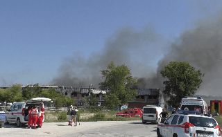 Fano - Incendio Carbon Line, una parte dei lavoratori riprende l’attività